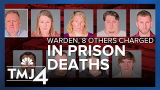Wisconsin warden and eight staff members charged following probes into inmate deaths