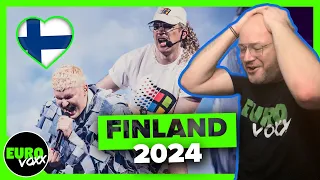 WTF! REACTING TO FINLAND EUROVISION 2024! // Windows95man - No Rules!