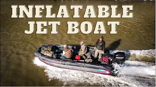 Strihz Super Jet 480 INFLATABLE JET BOAT - Beaver Hunting - Smoky River Alberta