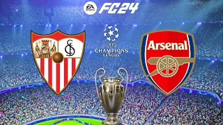 FC 24 | Sevilla vs Arsenal - Champions League UCL - PS5™ Gameplay