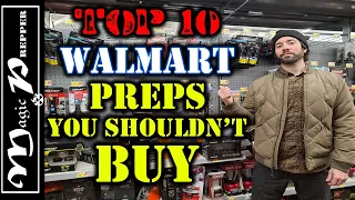 Top 10 Prepping Items You Shouldn't Buy At Walmart