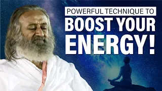 Guided Meditation To Boost Your Energy | Gurudev