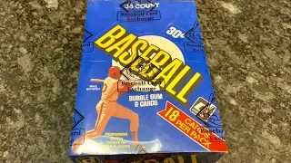 1981 DONRUSS BOX OPENING- THE WORST BOX EVER! (Throwback Thursday)