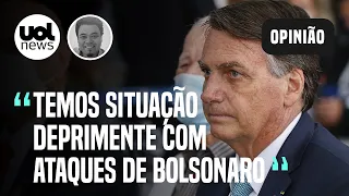 STF está quase sozinho na luta contra golpismo de Bolsonaro, diz Sakamoto