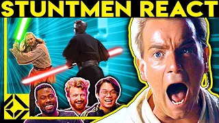 Stuntmen React to Bad & Great Hollywood Stunts 30