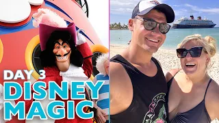 The BEST Day On The DISNEY'S PRIVATE ISLAND | Castaway Cay, Pirate Night, Palo Dinner: Disney Magic