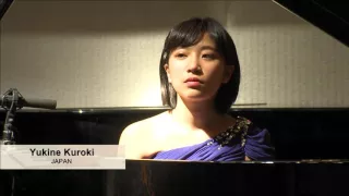 Yukine Kuroki (Japan), X International Balys Dvarionas Competition for Young Pianists