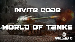World of Tanks Invite Code 2024 with Premium tanks and Gold