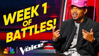 The Best Performances from the First Week of Battles | The Voice | NBC