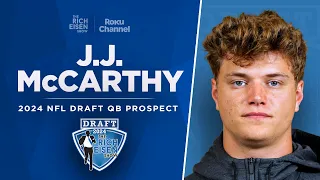 Michigan QB JJ McCarthy Talks NFL Draft, Jim Harbaugh & More with Rich Eisen | Full Interview