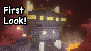 First Look at the Nether Update! [Minecraft Origin Realms]