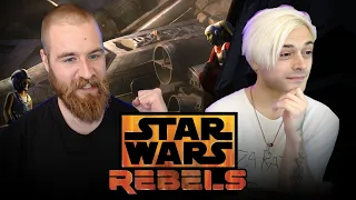 Star Wars Rebels 4x9: Rebel Assault - Reaction!