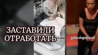 Девушка из автомойки в Дагестане помыла машину с пеной изнутри. Видео 18+