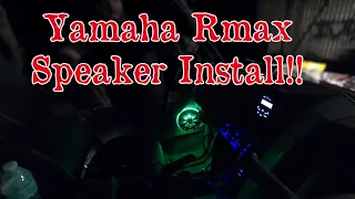 Yamaha Wolverine RMAX 1000: Custom Speaker and Light Install!!