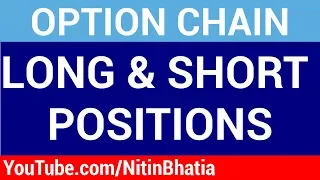 Option chain Analysis - Short and Long Positions (HINDI)