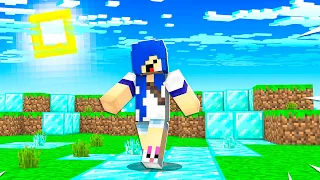 Minecraft mas tudo que eu toco vira DIAMANTE!