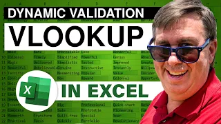 Excel - Dueling Excel - Dynamic Validation VLOOKUP - Episode 1379