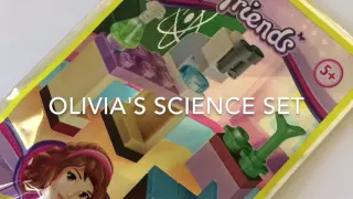 Lego Friends Olivia's Science Set