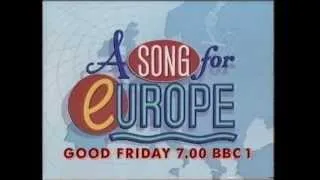 BBC Trailer for A Song for Europe 1989