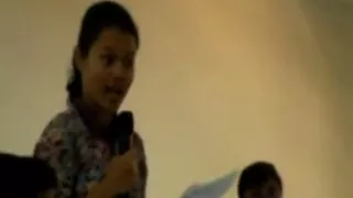 Penampakan suara wanita aneh di Gedung C1 UNNES pada acara simulasi seminar nasional PKn th 2013