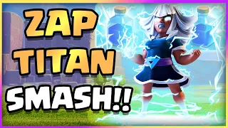 Zap Electro Titan Smash is THE BEST Legends League Strategy For 3 Stars - Clash of Clans