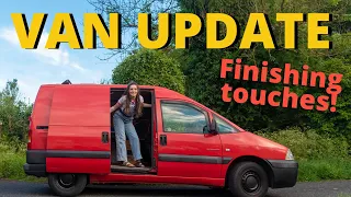 Van Update :)  | Citroen Dispatch Van Conversion | My vanlife tiny home on wheels