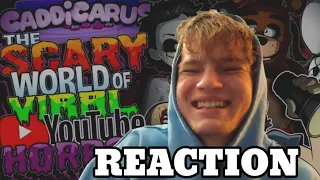 Aidetund Reacts: Caddicarus - Viral Horror Games