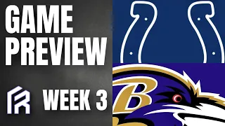 Baltimore Ravens vs. Indianapolis Colts | 2023 Week 3 Game Preview