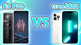 zte nubia red magic 6s pro vs iphone 13 pro max