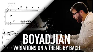 Boyadjian: "Variations On A Theme By Bach" by Armen-Levon Manaseryan