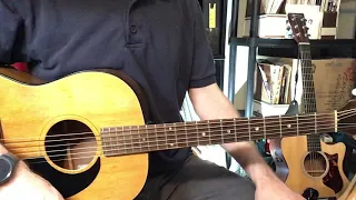 Take the Money and Run - Steve Miller Band acoustic guitar