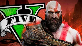 Soy KRATOS en GTA 5! - Grand Theft Auto V - GTA V Mods