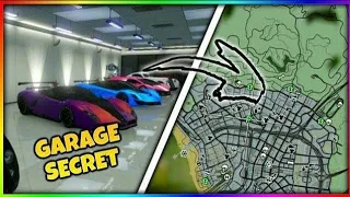 Ou se trouve le garage secret gta 5 mode histoire.