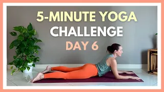 5-minute Feel Good Yoga ✨ "5 is enough!" 7 Day Yoga Challenge