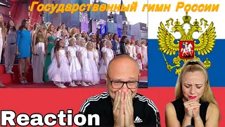 🇮🇹 Italian Reaction Emotive 🇷🇺 Russian anthem (Bolshoi junior choir)