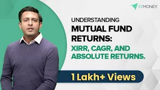 Difference between XIRR, CAGR and Absolute Returns in Hindi | How to Calculate XIRR