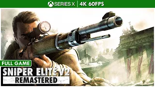 SNIPER ELITE V2 Remastered + DLC | Xbox Series X | Full Game (4K 60FPS)