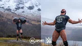 Drew McIntyre returns home to prepare for Brock Lesnar | BT Sport x WWE WrestleMania promo!