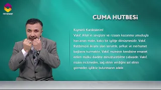 İşaret Dilinden Cuma Hutbesi - 4 Mayıs 2018