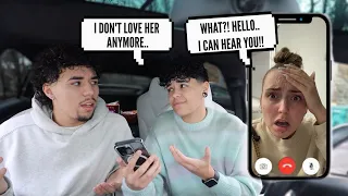 BUTT DIALING PRANK ON GIRLFRIEND! *Gone Wrong*