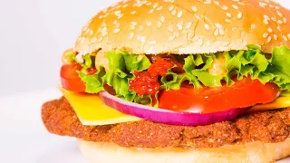 Diesen Veganen Burger MUSST Du probieren! 😋🍔  -  Gesunder Veganer Burger aus Champignons