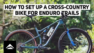 How to set up a cross-country bike for enduro trails | 12 HOURS of DOWNCOUNTRY aboard the NINETY-SIX