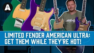 Fender FSR American Ultra Guitars - Limited, Exclusive & Gorgeous!