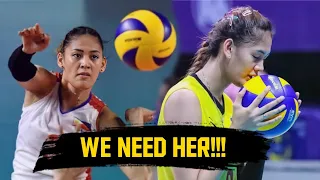 PH Volleyball Needs Her 🏐🇵🇭 | Jaja Santiago Highlights [HD]