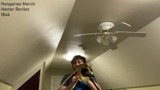 Berlioz - Hungarian March Trombone Excerpt