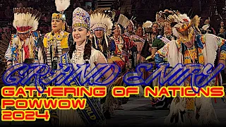 Grand Entry l FNL Gathering Of Nations (GON)  Powwow 2024