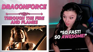 DragonForce - Through the Fire and Flames (Official Video) | First Time Reaction