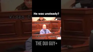 Attorney Destroys Officer's Allegations of Intoxication of a Client by Pointing Out Inconsistencies