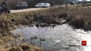 Audi 80 з тілами чотирьох молодих хлопців знайшли в озері на Яворівщині