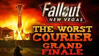 Fallout: New Vegas - The Worst Courier - Grand Finale - How Useless Steve 'Saved' The World